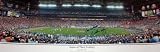 Urban Meyer Florida Gators - National Championship - Autographed 13.5x39 Panoramic Print with GO GATORS Inscription