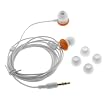 GTMax Universal Stereo Candy Soft Gel Headset 3.5mm - Orange for Microsoft Zune 120GB, Zune 16GB, Zune 80GB, Zune 4GB 8GB, Zune 30GB, Zune HD 16GB 32GB