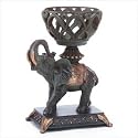 Elephant/Basket Candle holder