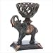 Lucky Elephant Safari Theme Decorative Candle Holder