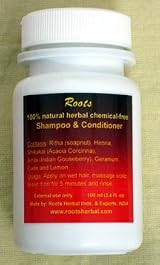100% Natural Herbal Shampoo and Conditioner--No Chemicals