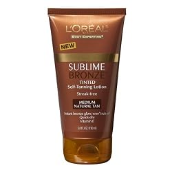 L'Oreal Paris Sublime Bronze Tinted Self-Tanning Lotion, 5-Fluid Ounce