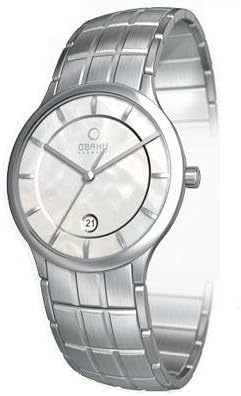 Obaku Harmony Womens Watch - Silver Band / White Face - V101LCWSCS-019