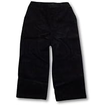 Hartstrings Toddler Boys Black Corduroy Pants