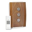 Honeywell RCWL3503A1000/N Decor Wireless Door Chime and Push Button