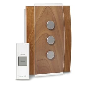 Honeywell RCWL3503A1000/N Decor Wireless Door Chime and Push Button