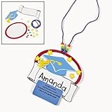 Graduation Beaded Name Tag Craft Kit - Teacher Resources & Name Tags & Nameplates