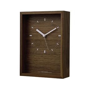 【クリックで詳細表示】Lemnos oblong L 電波時計 ブラウン LC07-07L BW