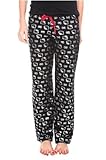 IMAGE OF Hello Kitty Black And Silver Pajama Pants Junior's Size: X-LARGE