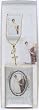 Quinceanera Gift Sets - Crystal Rosary - New Testament with Photo Window - Keepsake