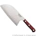 LamsonSharp 39662 Rosewood Stamped 8 Kullenschliff Chinese Cleaver