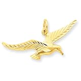 14k Bird Charm