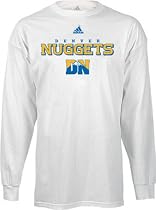 Denver Nuggets adidas True Logo Long Sleeve T-Shirt
