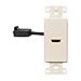 Video Wall Plate and Jack, HDMI, Lt Al