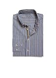 H.E. Homini Emerito Men’s Striped Slim-fit Shirt
