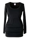 Boob Nursing 'Before & After' Tunic -black-xs