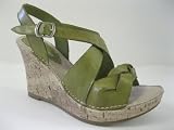 WOMENS GREEN HUSH PUPPIES SANDALS, STYLE - MAIDEN 3 / H2579308V
