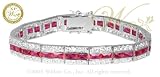 WILLOW XPRESS: *ROMANOFF RUBY CZ BRACELET*