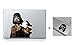 Dark Darth Vader Star War Evil Cartoon Character Decal Sticker for MacBook Laptop Air Pro Retina 13 Inch Cool-Get 2 Sticker- A Free Wrist Sticker