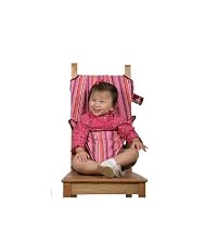 Totseat Highchair - Pink Stripes