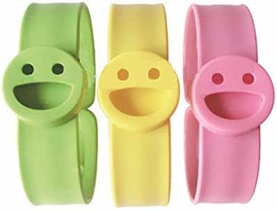 Green Natural Mosquito Repellent Slap Bracelet for Kids and Babies