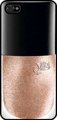 Nail Polish Apricot Glitter, Funny Iphone 5 Hard Case Black