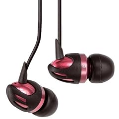 Aircoustic Pro Rock Stereo In-Ear-Ohrh�rer mit Rock Soundprofil rot