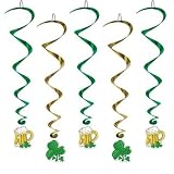 St. Patrick's Day Whirls 40in 5 Pkg