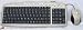 SILVER MULTIMEDIA KEYBOARD & MOUSE SOFT TOUCH USB & PS2