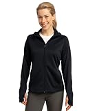 Sport-Tek Womens Fleece Full-Zip Hooded Jacket. L248