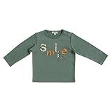 ソレイアード SOULEIADO 長袖Tシャツスマイル グリーン 90cm 45505