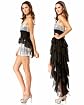 Strapless Sequin Train Dress Product Image