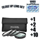 Professional Filter Kit for Canon EOS Digital Rebel Xt, Xti, Xsi, T1i, T2i, 7d & 5d Mark Ii Digital SLR Cameras