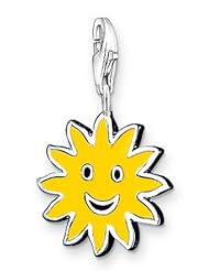 Thomas Sabo Sun Charm, Sterling Silver