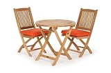 Caluco Teak Rose Bistro Collection