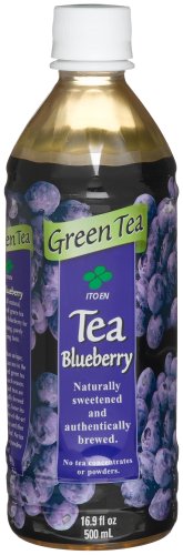 Ito En Teas' Tea Green Tea Blueberry, 16.9-Ounce Bottles (Pack of 12) by Ito En
