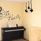 ClicAndDeco - Stickers projecteurs - 116 x 162 cm - Gris clair mat