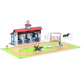 Breyer Mini Whinnies Bluegrass Stable Play Set by Breyer