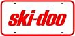 SKI DOO LICENSE PLATE sign * sport transport