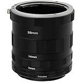 Fotodiox Canon EOS Macro Extension Tube Set for Extreme Close-Ups