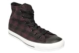 Converse Chuck Taylor All Stars Hi Wool Plaid Black Purple Unisex Trainers