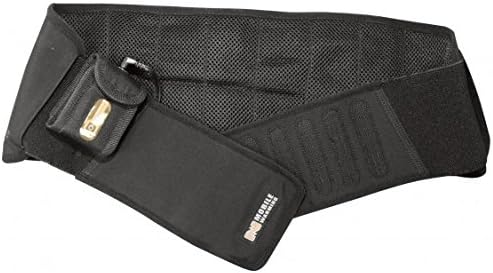 Ansai Heated Back Wrap, Black, One Size