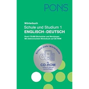 PONS Wörterbuch für Schule und Studium Englisch