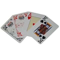 WSOP Acetat Pokerkarten Jumbo Index Rot
