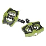 Crank Brothers Acid 1 Clipless Mtn Bike Pedal Green New
