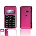 LG EnV2 VX9100 Cell Phone Hot Pink Rubber Feel Protective Case Faceplate Cover