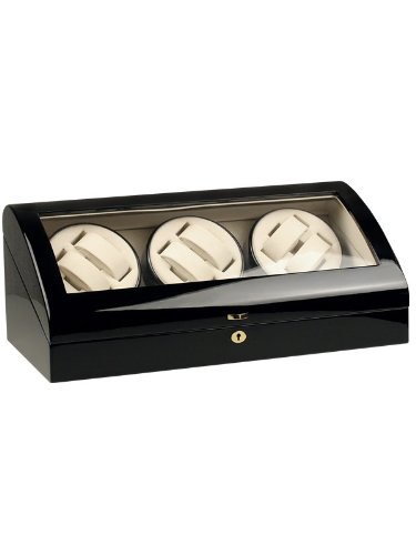 Rothenschild Accessories RS-197-6 S Watch Winder For 6 Watches Piano polish