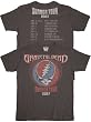 Grateful Dead Summer Tour 1987 Vintage Black T-shirt Tee
