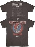 Grateful Dead Summer Tour Adult Vintage Black T-shirt