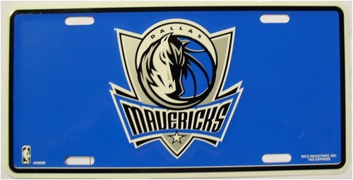 LP - 681 Dallas Mavericks License Plate - 84002M